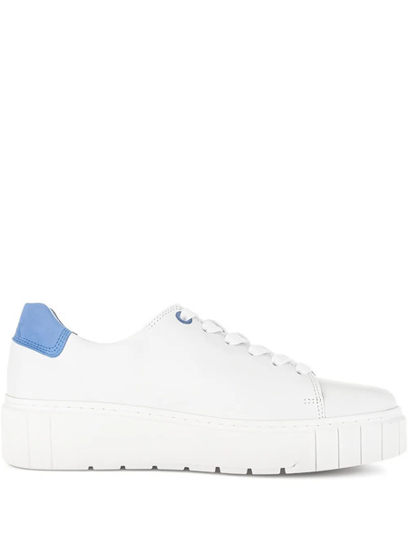  Gabor Flatform Sneakers - White 