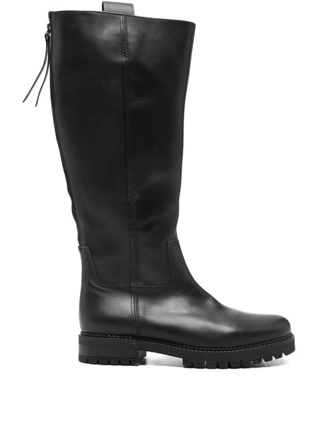  Gabor Leather Boots - Black 