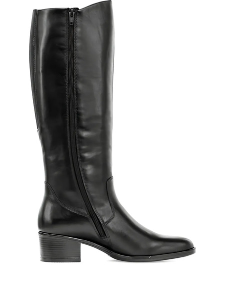  Gabor 50mm Isla Leather Boots - Black 