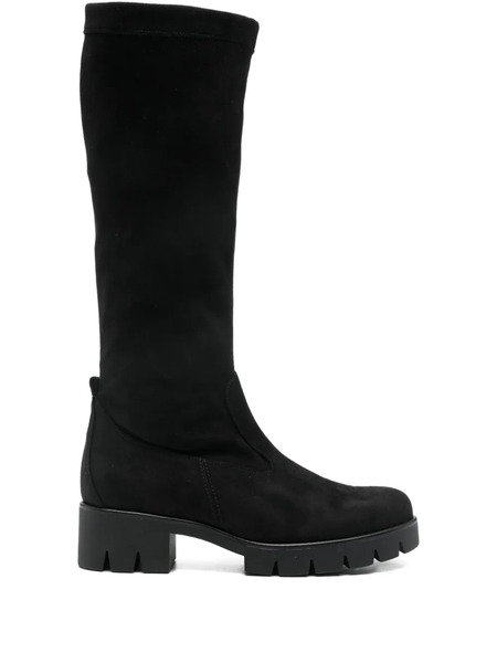  Gabor Zip Knee-high Boots - Black 