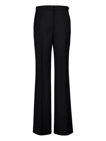  Gabriela Hearst Belt-loop Flared Trousers - Black 