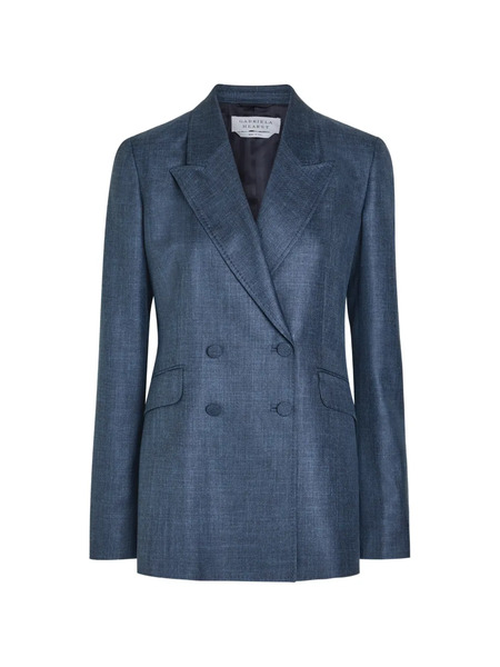  Gabriela Hearst Double-breasted Blazer - Blue 