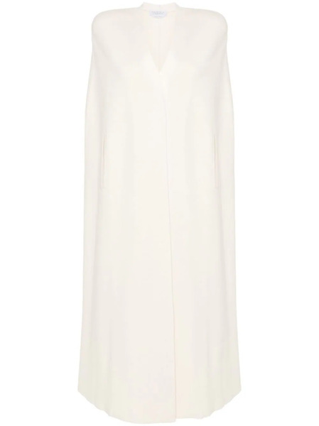  Gabriela Hearst Finola Virgin-wool Poncho - Neutrals 