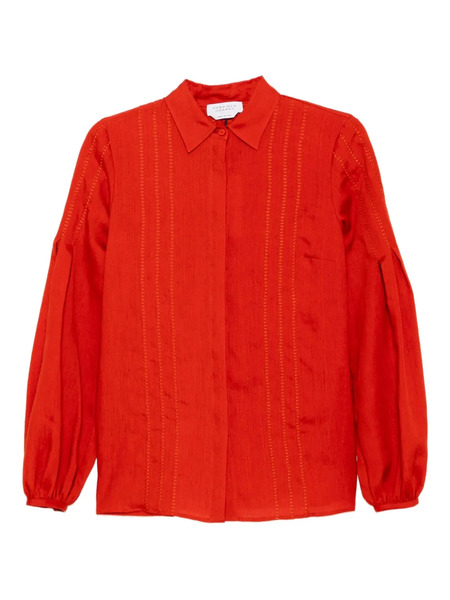  Gabriela Hearst Inga Blouse - Red 