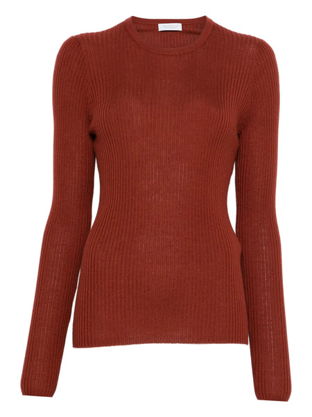  Gabriela Hearst Ribbed Sweater - Red 