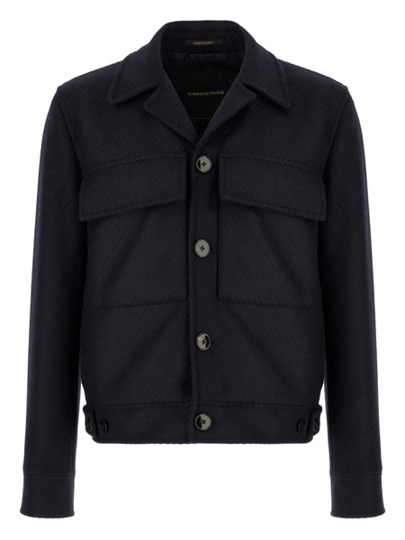  Gabriele Pasini Flap-pocket Notched-lapel Jacket - Blue 