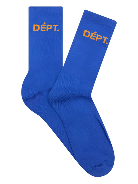  Gallery Dept. Dept Logo Socks - Blue 