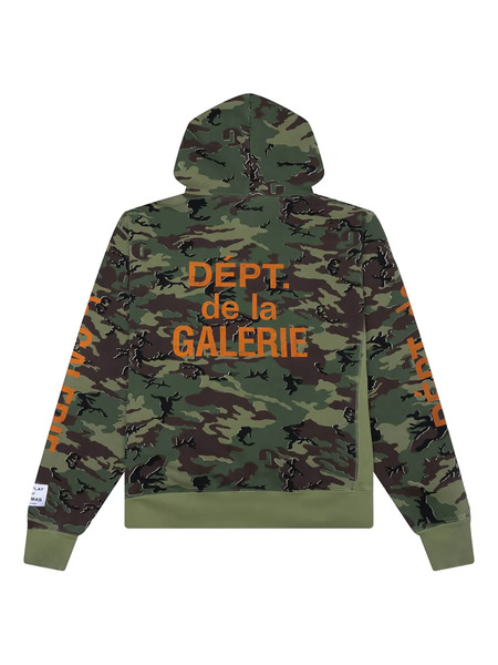  Gallery Dept. Graphic-print Hoodie - Green 