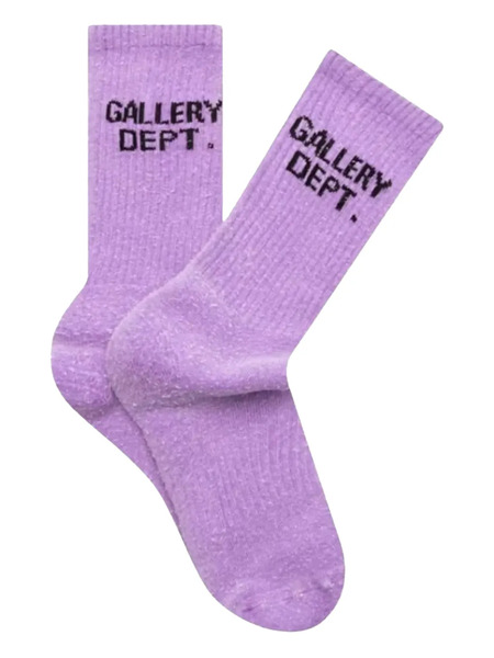  Gallery Dept. Logo-embroidered Socks - Purple 