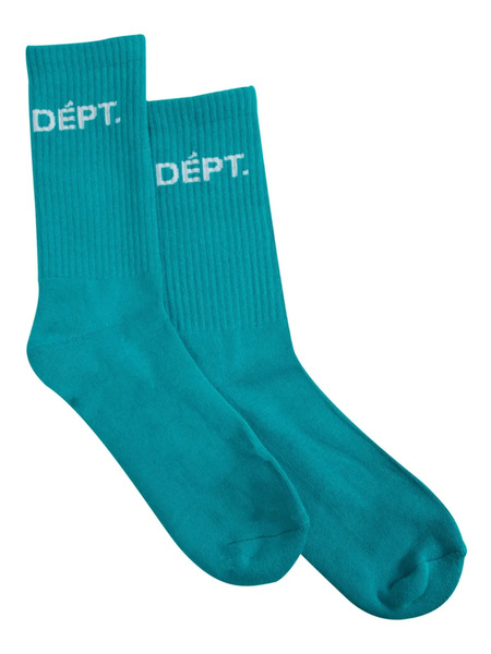  Gallery Dept. Logo-jacquard Socks - Blue 
