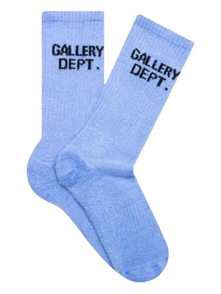  Gallery Dept. Logo-print Socks - Blue 