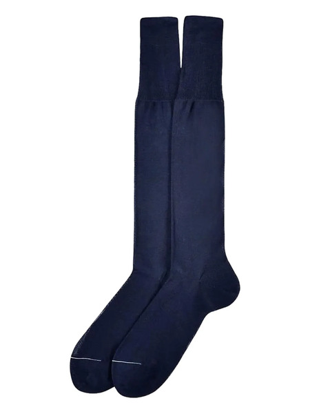  Gallo Ribbed-trims Socks - Black 