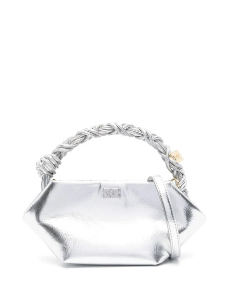  Ganni Bou Mini Bag - Silver 