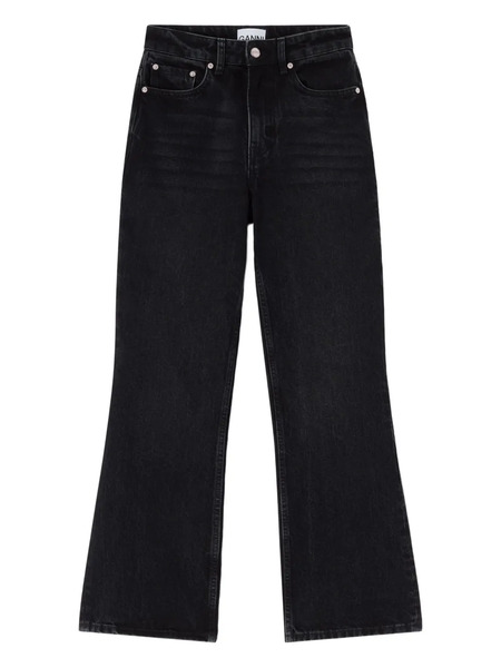  Ganni Flared Jeans - Black 