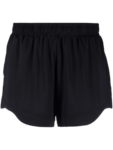  Ganni Recycled Draped Shorts - Black 