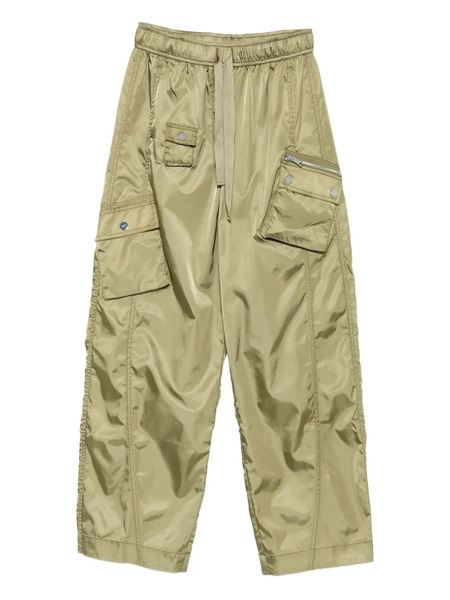  Ganni Tapered Cargo Pants - Green 