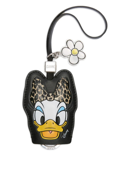  Ganni X Disney Leather Charm Keyring - Black 