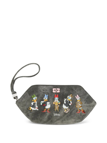  Ganni X Disney Printed Make Up Bag - Grey 