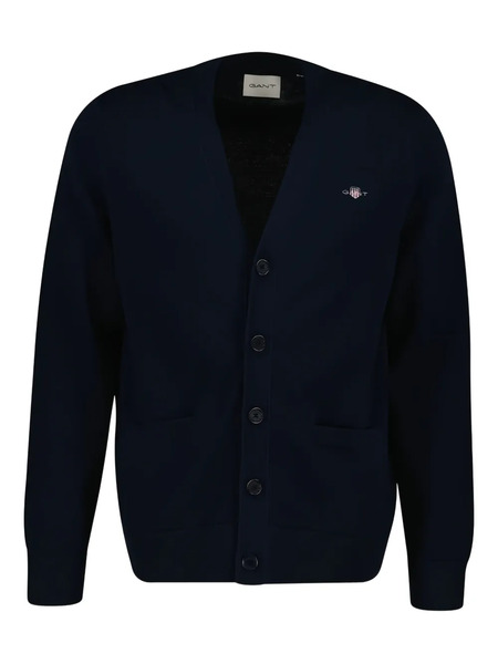  Gant Buttoned Cardigan - Blue 