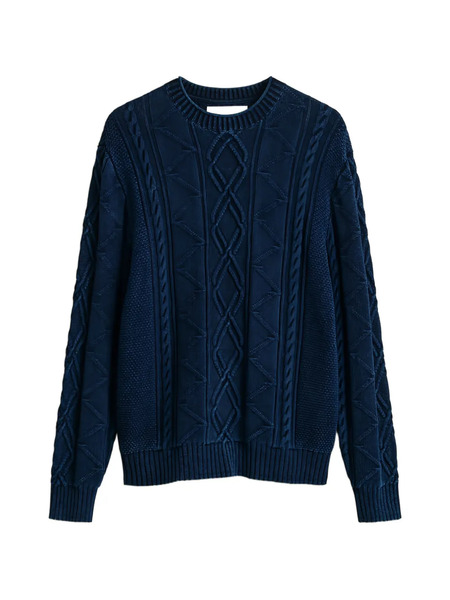  Gant Cable-knit Sweater - Blue 