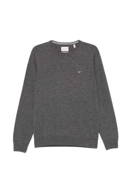  Gant Crew-neck Sweater - Grey 