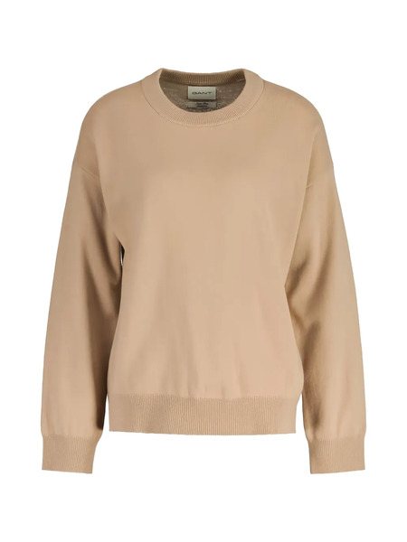  Gant Crew-neck Sweatshirt - Brown 