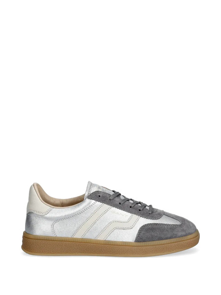  Gant Cuzima Suede Panelled Sneakers - Silver 
