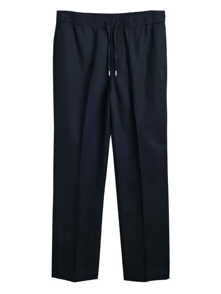  Gant Drawstring Cotton-linen Trousers - Blue 