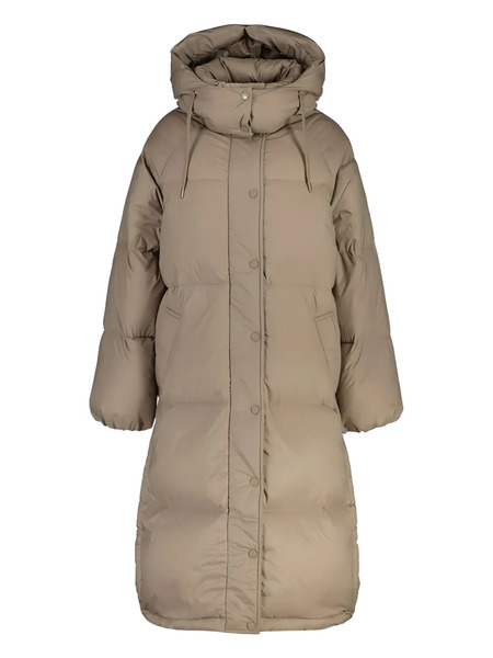  Gant Hooded Down Coat - Neutrals 