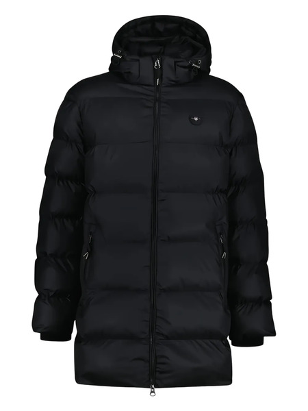  Gant Hooded Quilted Jacket - Black 