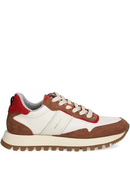  Gant Lace-up Panelled Sneakers - White 
