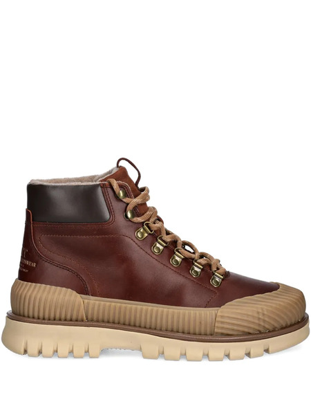  Gant Lace-up Ridged Boots - Brown 