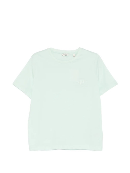 Gant Logo-detail T-shirt - Green 