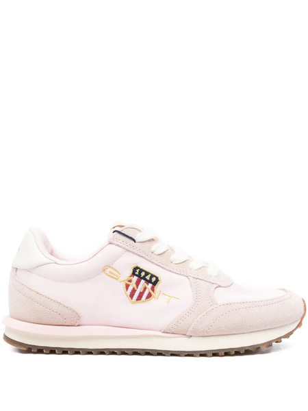  Gant Logo-embroidered Sneakers - Pink 
