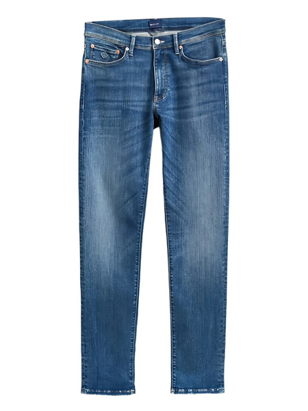  Gant Logo Pocket Jeans - Blue 