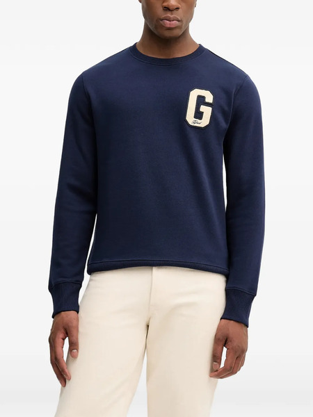  Gant Logo Sweater - Blue 