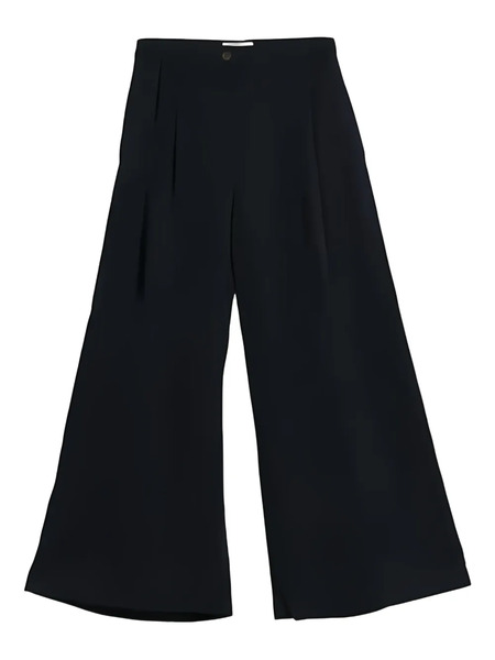  Gant Pleated Palazzo Pants - Blue 