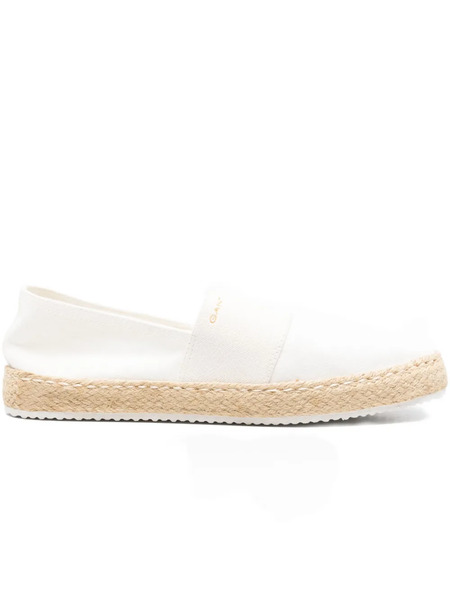  Gant Raffiaville Flat Espadrilles - White 