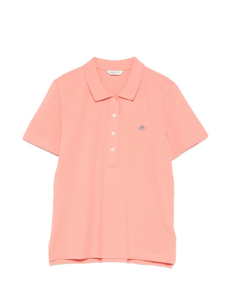  Gant Short-sleeve Polo Shirt - Orange 