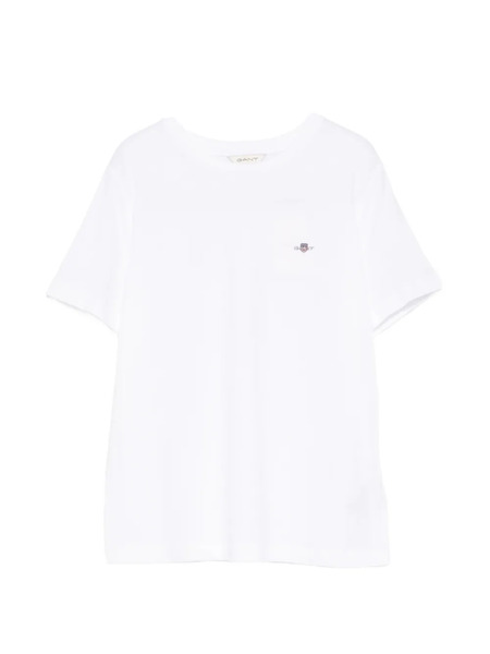  Gant Short-sleeved T-shirt - White 