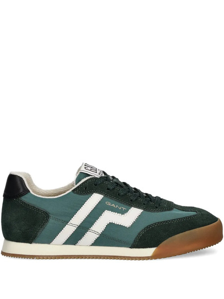  Gant Suede Stripes-detail Sneakers - Green 
