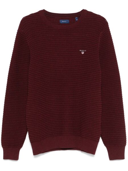  Gant Textured Cotton Sweater 