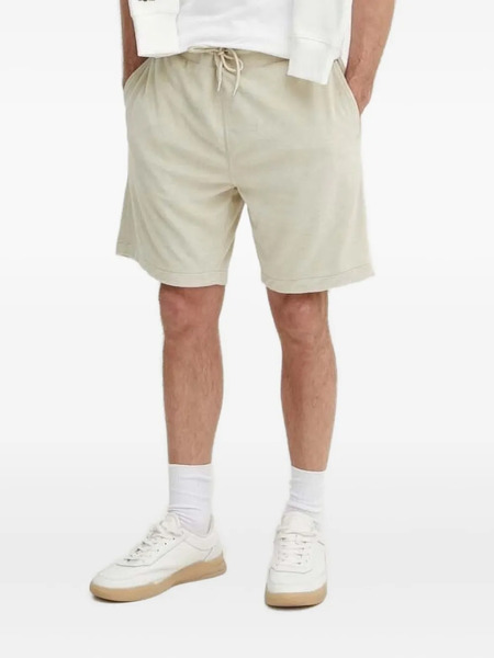  Gant Towel-effect Drawstring Shorts - Neutrals 