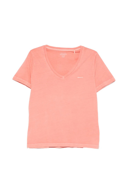  Gant V-neck T-shirt - Pink 
