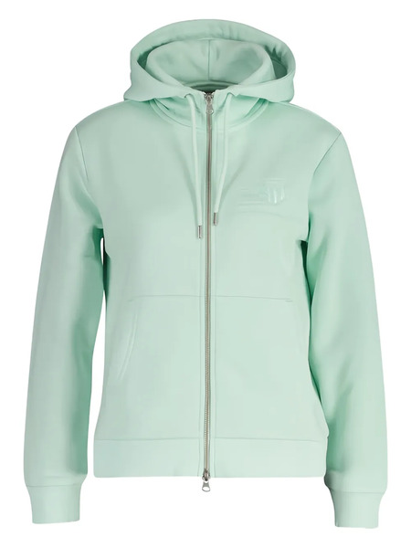  Gant Zip-fastening Hoodie - Green 