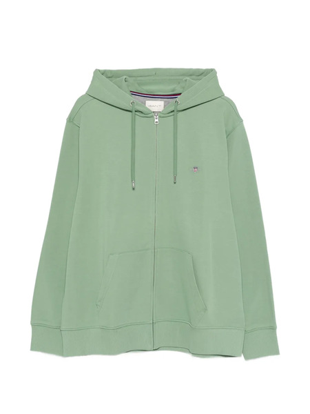  Gant Zip-up Hoodie - Green 