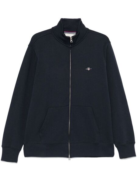  Gant Zip-up Sweatshirt - Blue 