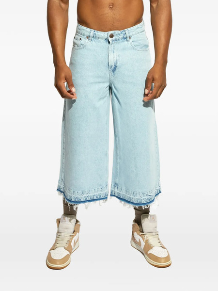 Garcias Papacito Oversized Denim Shorts - Blue 