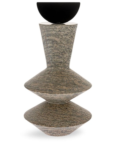  Gardeco Constantin Totem 3 Stone Sculpture - Brown 