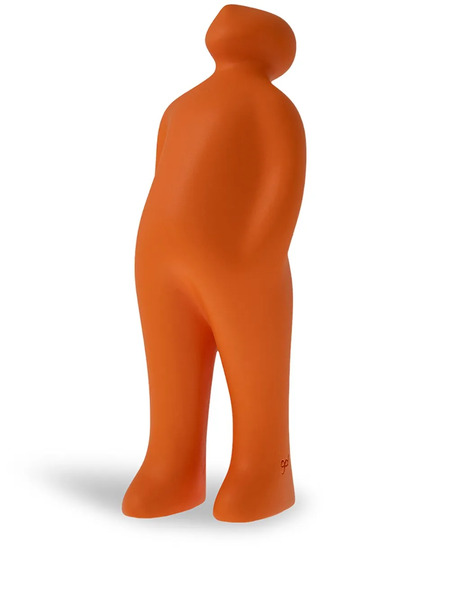  Gardeco Large The Visitor Ceramic Figurine - Orange 